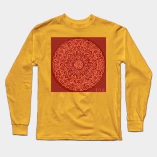 108 Mandala Logo Long Sleeve T-Shirt